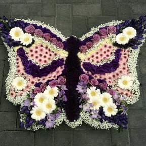 Floral butterfly