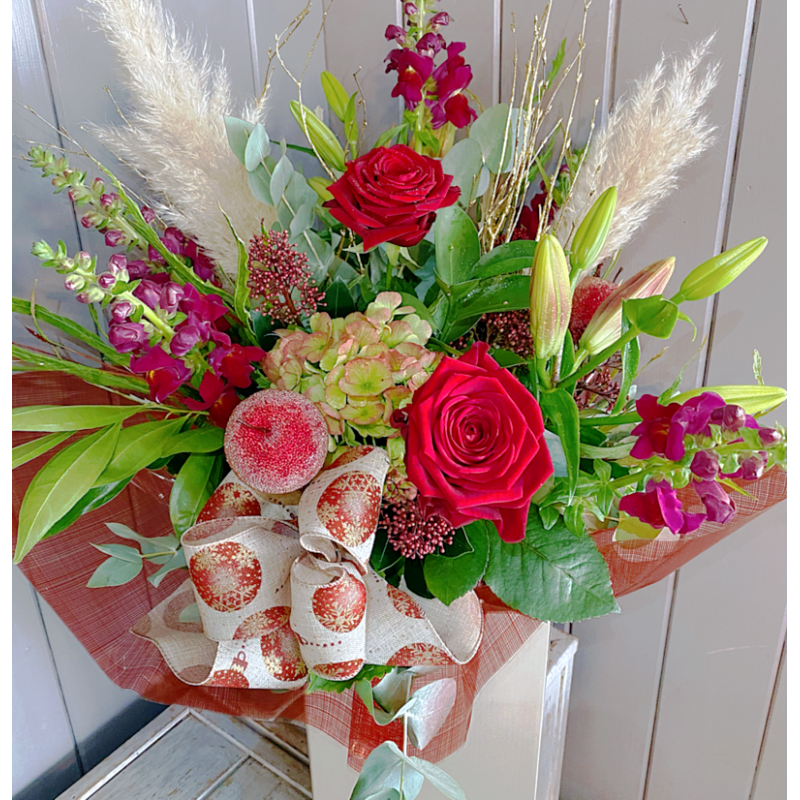 Christmas Handtied Flowers Gifts Buy Flowers Online for Same Day Delivery